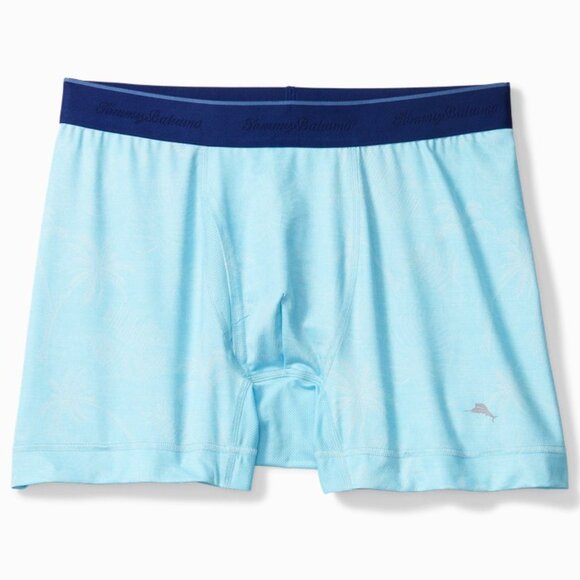 2 Pack Tommy Bahama Mesh Tech Boxer Briefs Underwear Size L $58 Blue Stripes - Picture 4 of 4